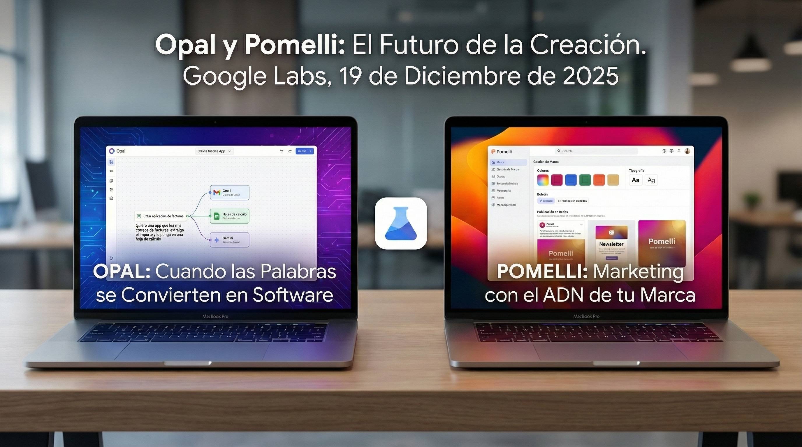 Adiós al prototipado lento: Probamos Opal y Pomelli, las nuevas joyas de Google Labs